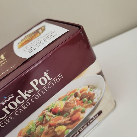 Recipe Set: Crock Pot Recipe Tin & Williams Sonoma Recipe Set #0307 - Picture 11 of 13